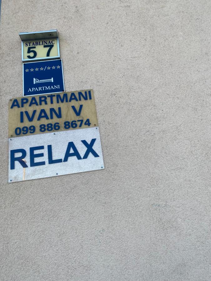 Apartmani Ivan V Relax فوديس المظهر الخارجي الصورة